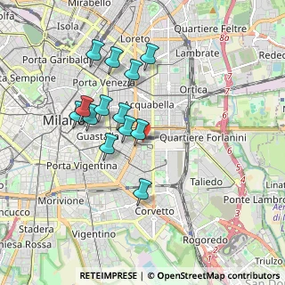 Mappa Via Vertoiba, 20137 Milano MI, Italia (1.61615)