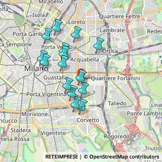 Mappa Via Vertoiba, 20137 Milano MI, Italia (1.66067)