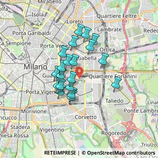 Mappa Via Vertoiba, 20137 Milano MI, Italia (1.388)
