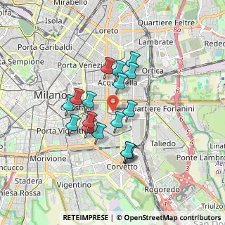Mappa Via Vertoiba, 20137 Milano MI, Italia (1.39824)