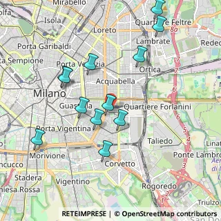 Mappa Via Vertoiba, 20137 Milano MI, Italia (1.98417)
