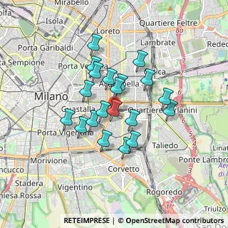 Mappa Via Vertoiba, 20137 Milano MI, Italia (1.36)