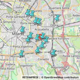 Mappa Via Vertoiba, 20137 Milano MI, Italia (1.70063)