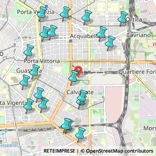 Mappa Via Vertoiba, 20137 Milano MI, Italia (1.368)