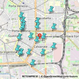 Mappa Via Vertoiba, 20137 Milano MI, Italia (1.042)