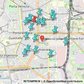 Mappa Via Vertoiba, 20137 Milano MI, Italia (0.987)
