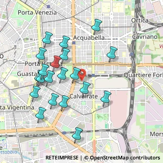 Mappa Via Vertoiba, 20137 Milano MI, Italia (1.0105)