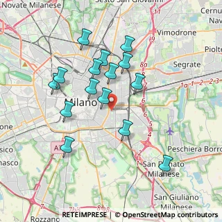 Mappa Via Vertoiba, 20137 Milano MI, Italia (3.498)