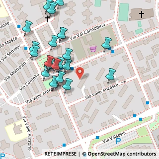 Mappa Via Cabella Via Gozzoli, 20152 Milano MI, Italia (0.12692)