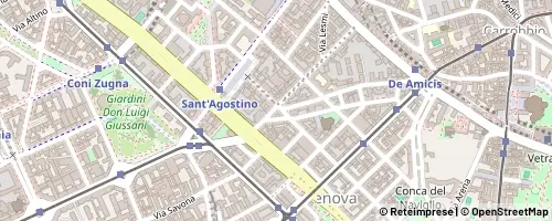 Mappa Milan