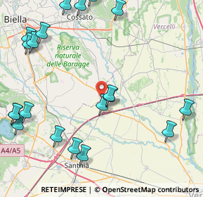 Mappa SP230 SS TROSSI, 13040 Buronzo VC, Italia (11.1745)