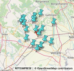 Mappa SP230 SS TROSSI, 13040 Buronzo VC, Italia (11.6375)