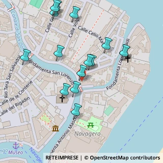 Mappa Calle S. Giuseppe, 30141 Venezia VE, Italia (0.11333)