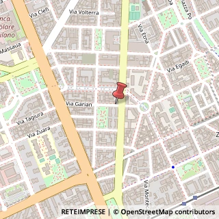 Mappa Via Garian, 18, 20146 Milano, Milano (Lombardia)