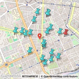 Mappa Via Washington Giorgio, 20146 Milano MI, Italia (0.5225)