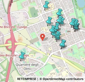 Mappa Via Privata Bernardino Ghiringhelli, 20152 Milano MI, Italia (0.532)