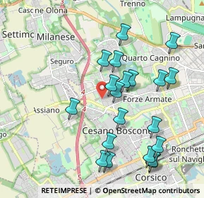 Mappa Via Privata Bernardino Ghiringhelli, 20152 Milano MI, Italia (2.0045)