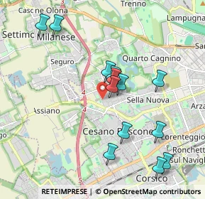 Mappa Via Privata Bernardino Ghiringhelli, 20152 Milano MI, Italia (1.92462)