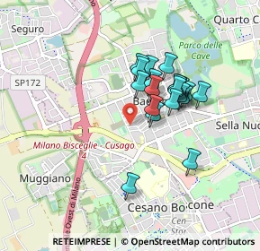 Mappa Via Privata Bernardino Ghiringhelli, 20152 Milano MI, Italia (0.6845)