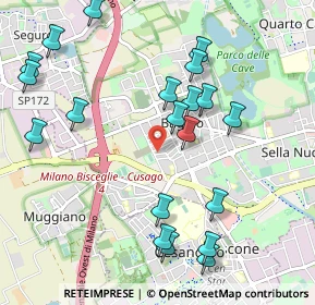 Mappa Via Privata Bernardino Ghiringhelli, 20152 Milano MI, Italia (1.1415)