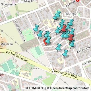 Mappa Via Privata Bernardino Ghiringhelli, 20152 Milano MI, Italia (0.22963)
