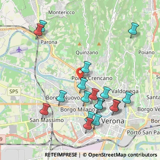 Mappa Via, 37124 Verona VR, Italia (2.24556)