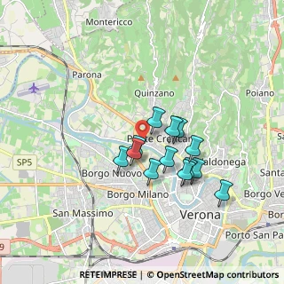 Mappa Via, 37124 Verona VR, Italia (1.35923)