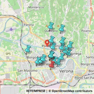 Mappa Via, 37124 Verona VR, Italia (1.578)