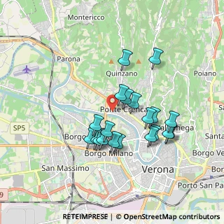 Mappa Via, 37124 Verona VR, Italia (1.5765)