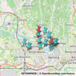 Mappa Via, 37124 Verona VR, Italia (1.422)