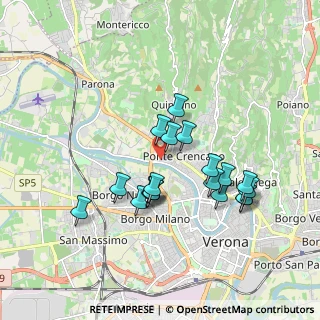 Mappa Via, 37124 Verona VR, Italia (1.61947)