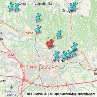 Mappa Via, 37124 Verona VR, Italia (4.78692)
