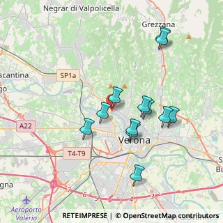 Mappa Via, 37124 Verona VR, Italia (3.4675)