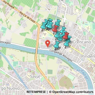 Mappa Via, 37124 Verona VR, Italia (0.364)