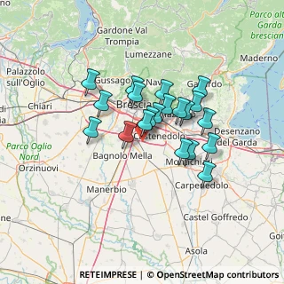 Mappa Via Ghedi, 25010 Montirone BS, Italia (10.4)