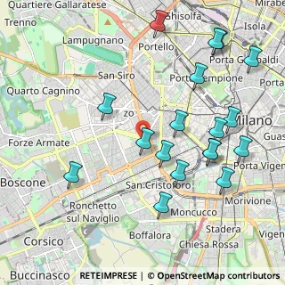 Mappa Viale Etiopia, 20146 Milano MI, Italia (2.26833)