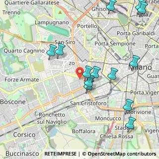 Mappa Viale Etiopia, 20146 Milano MI, Italia (2.37308)