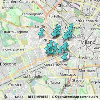 Mappa Viale Etiopia, 20146 Milano MI, Italia (1.0725)
