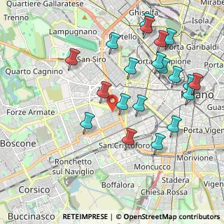 Mappa Viale Etiopia, 20146 Milano MI, Italia (2.164)