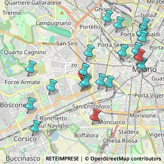 Mappa Viale Etiopia, 20146 Milano MI, Italia (2.374)