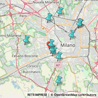 Mappa Viale Etiopia, 20146 Milano MI, Italia (3.90273)