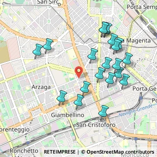 Mappa Viale Etiopia, 20146 Milano MI, Italia (1.029)