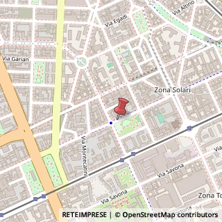 Mappa Via Cola di Rienzo, 26, 20144 Milano, Milano (Lombardia)