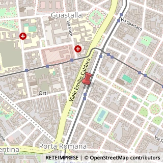 Mappa Viale Monte Nero, 21, 20135 Milano, Milano (Lombardia)