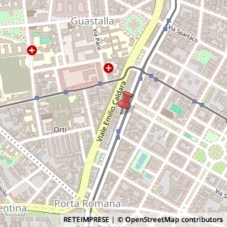 Mappa Viale Monte Nero, 25, 20135 Milano, Milano (Lombardia)