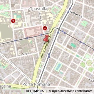 Mappa Viale Emilio Caldara, 41, 20122 Milano, Milano (Lombardia)