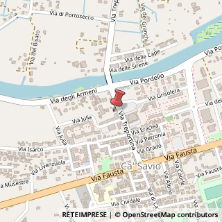 Mappa Via Treporti, 25, 30013 Cavallino-Treporti, Venezia (Veneto)