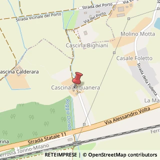 Mappa Strada Vicinale Acquanegra Cascina, 5, 20010 Boffalora sopra Ticino, Milano (Lombardia)