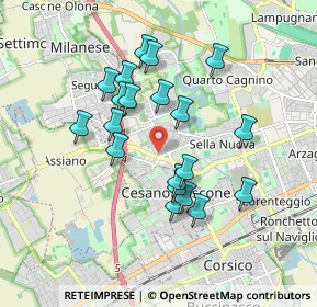 Mappa Via Castrovillari, 20152 Milano MI, Italia (1.5875)