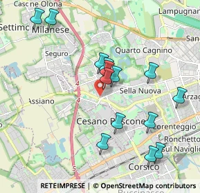 Mappa Via Castrovillari, 20152 Milano MI, Italia (1.97071)